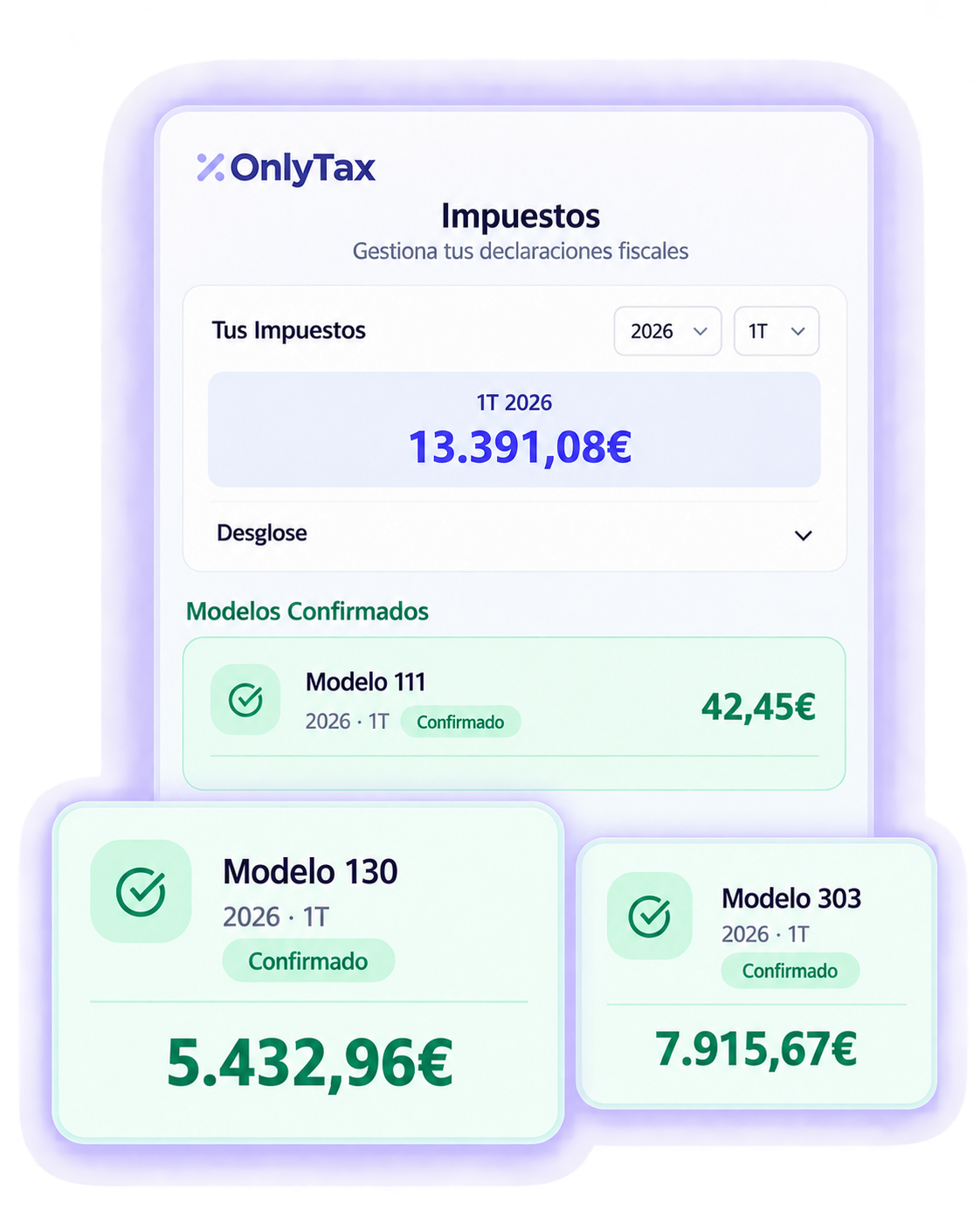 seccion impuestos app onlytax